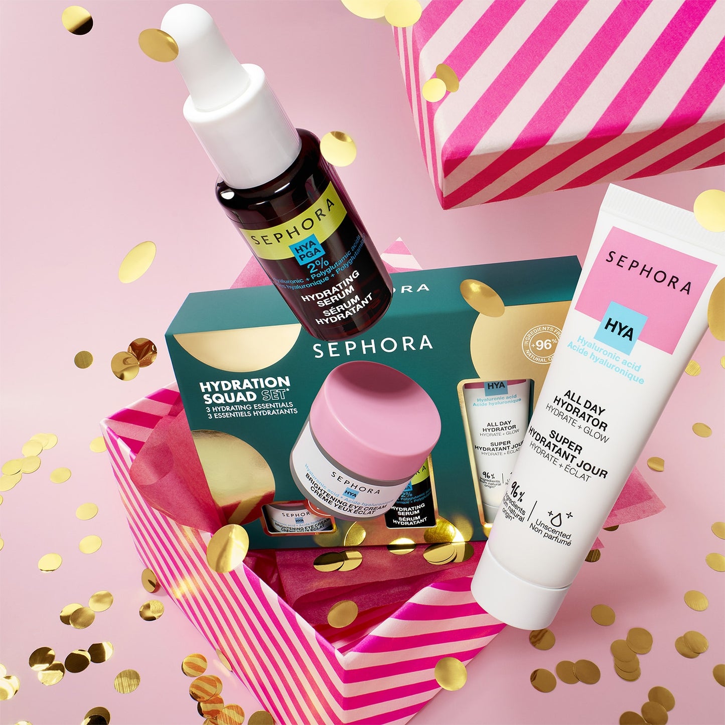 SEPHORA – niisutav näohoolduskomplekt „3-astmeline niisutus“