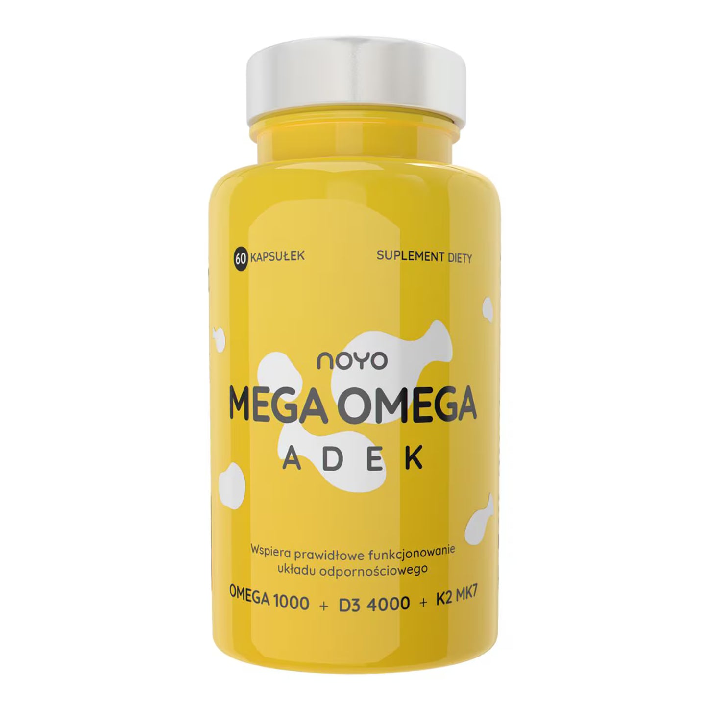 NOYO PHARM – Mega Omega ADEK · Omega-3 ir vitaminų kapsulės