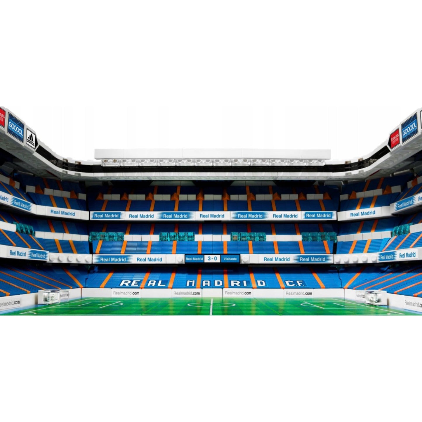 LEGO® Icons „Real Madrid“ stadionas – Santiago Bernabéu (10299)