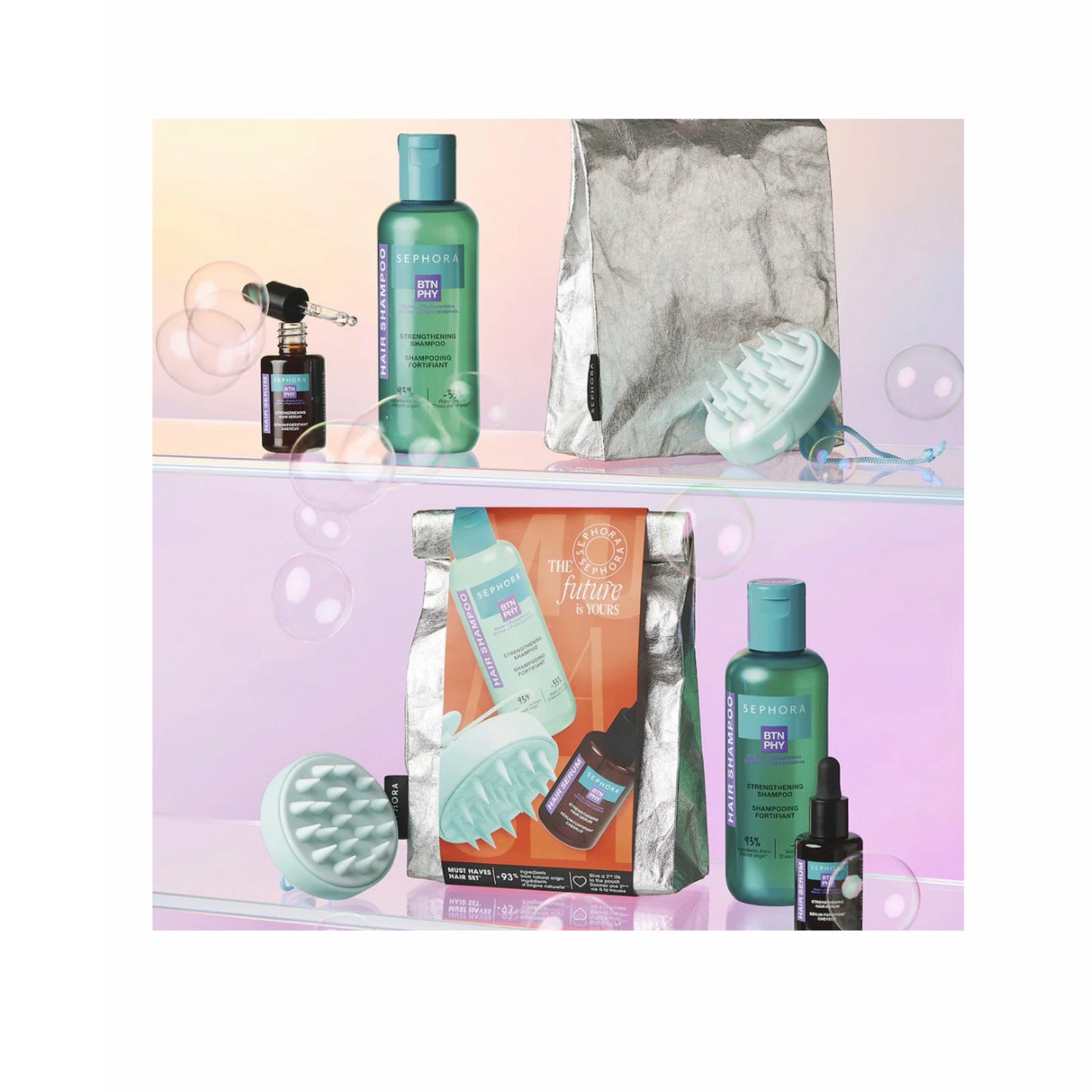 SEPHORA COLLECTION „Tulevik on sinu” – juukseid tugevdav kinkekomplekt