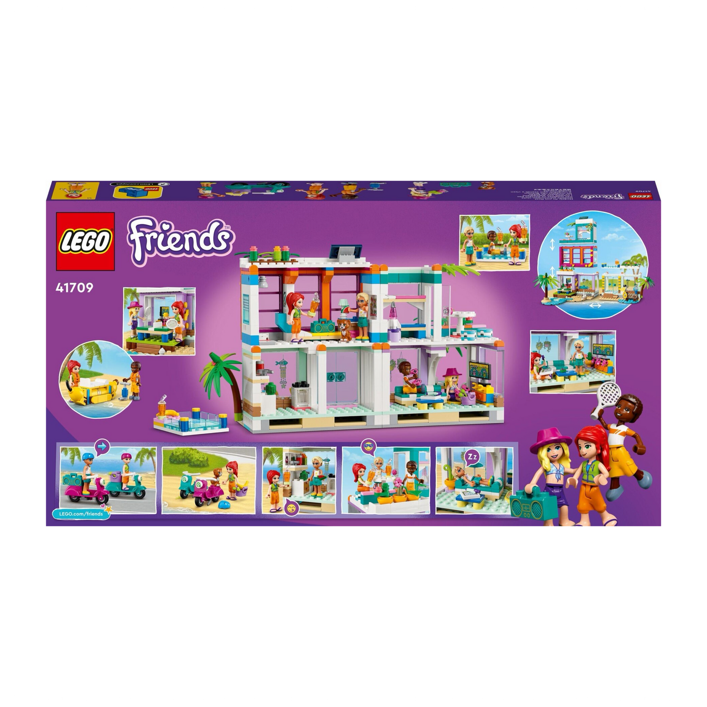 41709 LEGO® Friends Atostogų namelis paplūdimyje