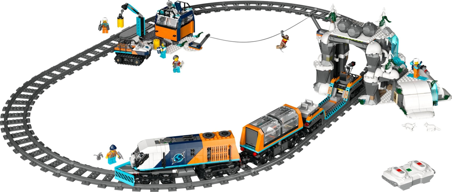 LEGO® City Trains Tyrinėtojų poliarinis ekspresas