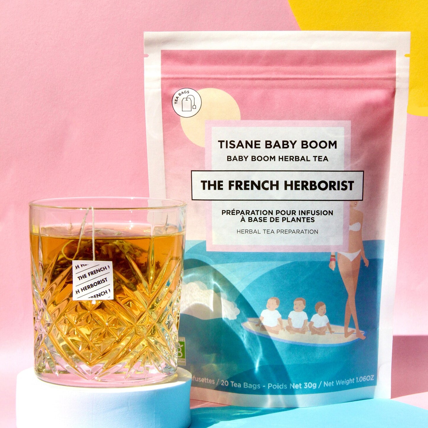 THE FRENCH HERBORIST – Baby Boom · Žolelių arbata moterims (20pak.)