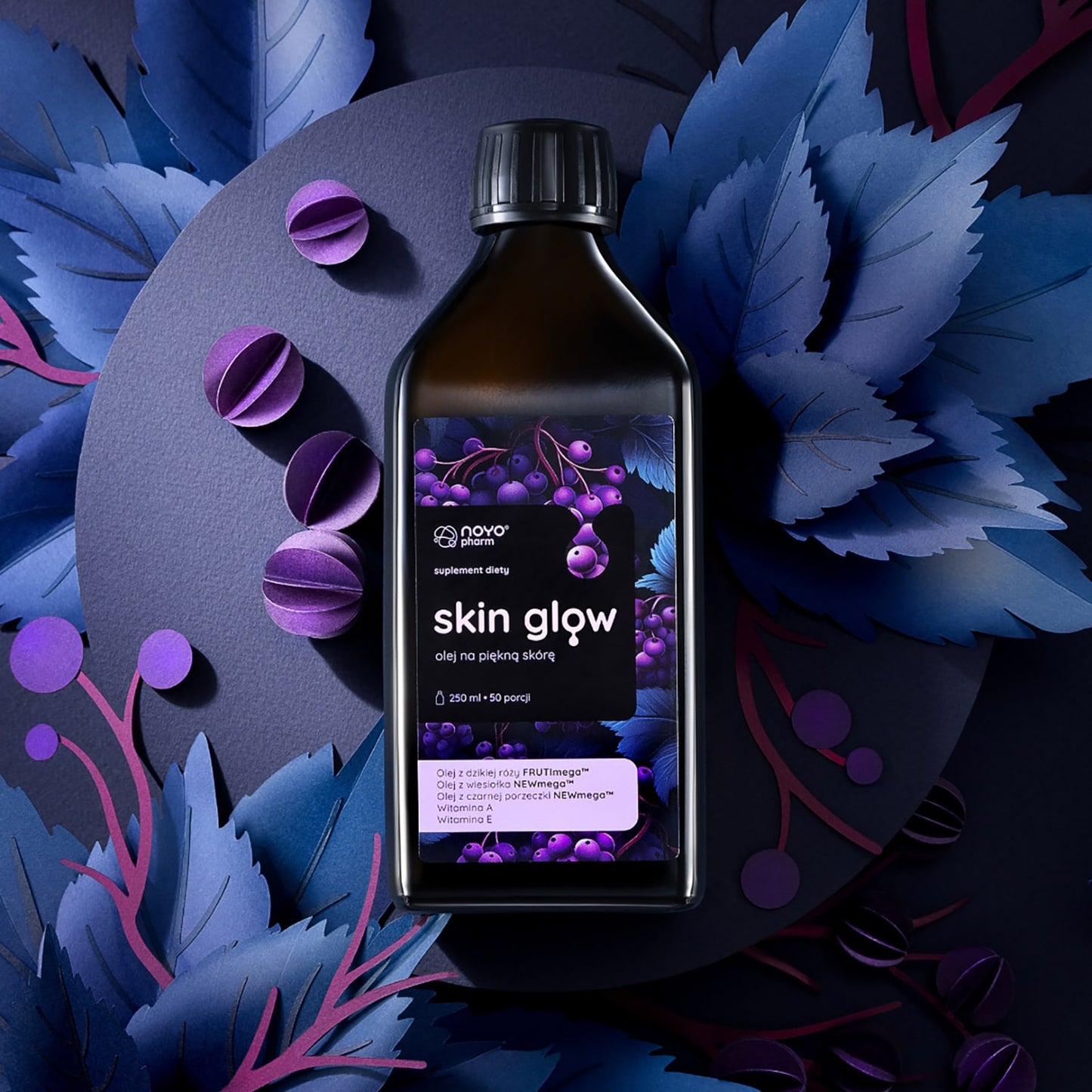 NOYO PHARM – Glow Skin Oil · Odos grožio maisto papildas