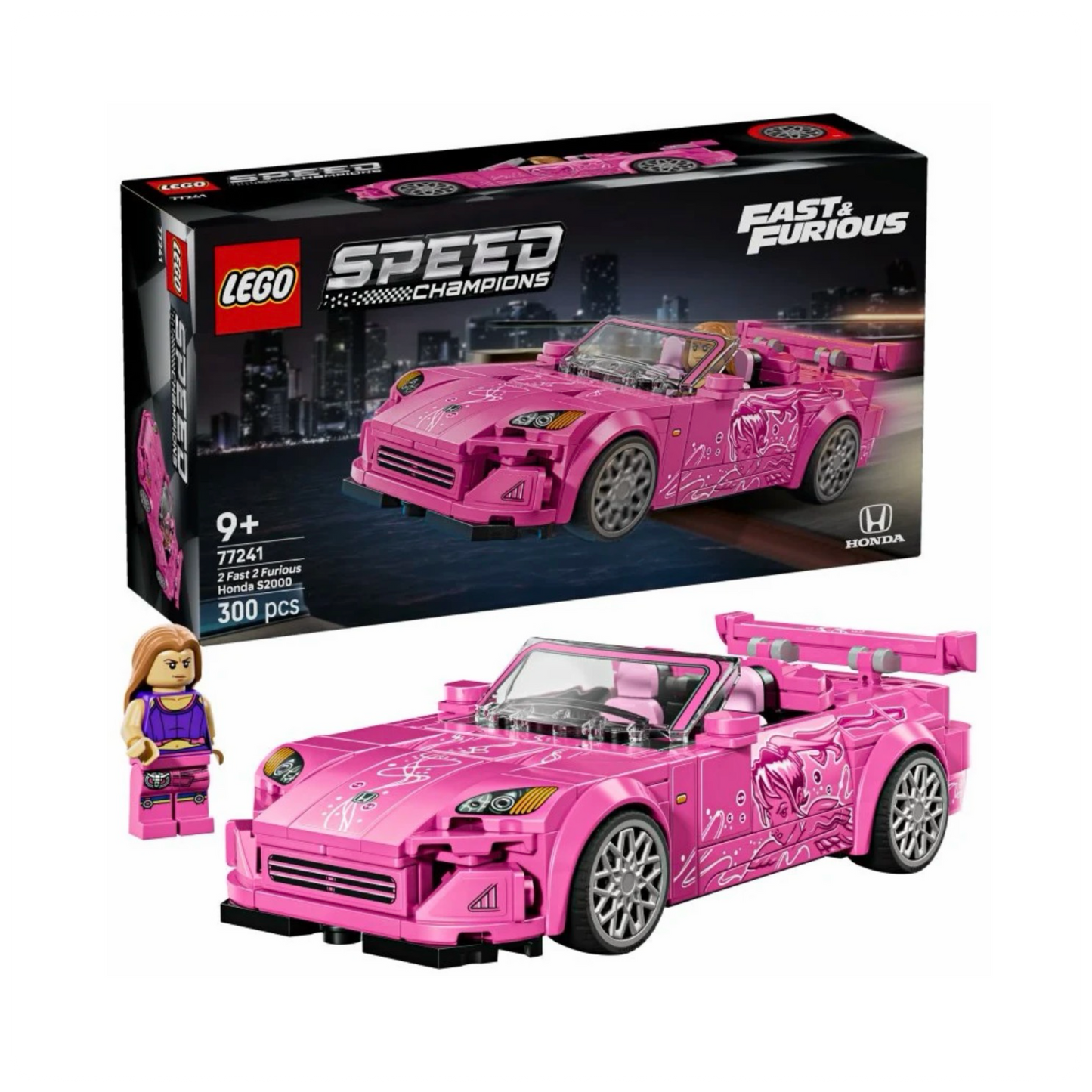 LEGO® 77241 Speed Champions „Greiti ir įsiutę 2“ „Honda S2000“