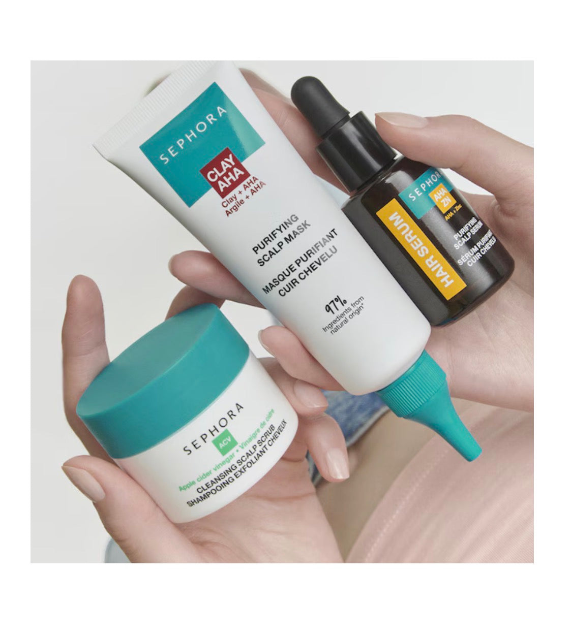 SEPHORA COLLECTION - Juuste puhastus- ja detokskomplekt