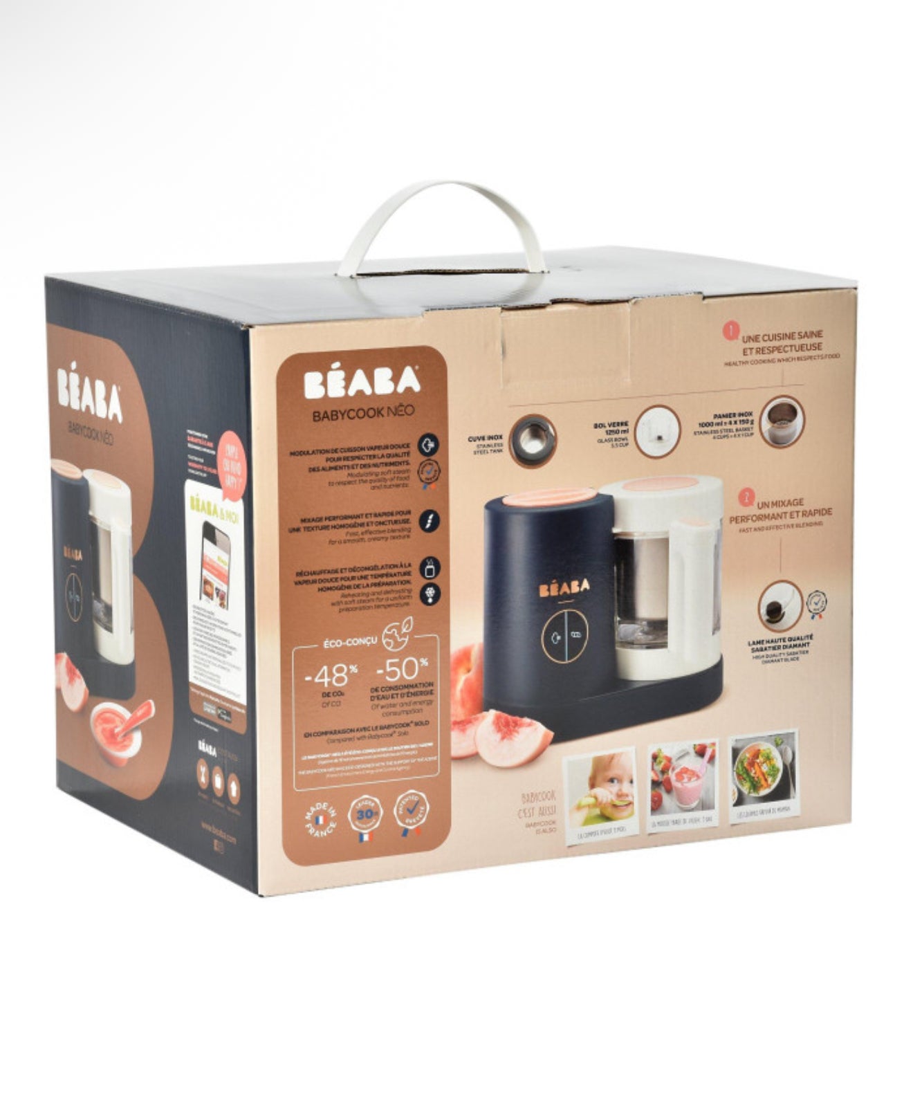 BEABA BABYCOOK blender-auruti NEO, ÖÖSININE