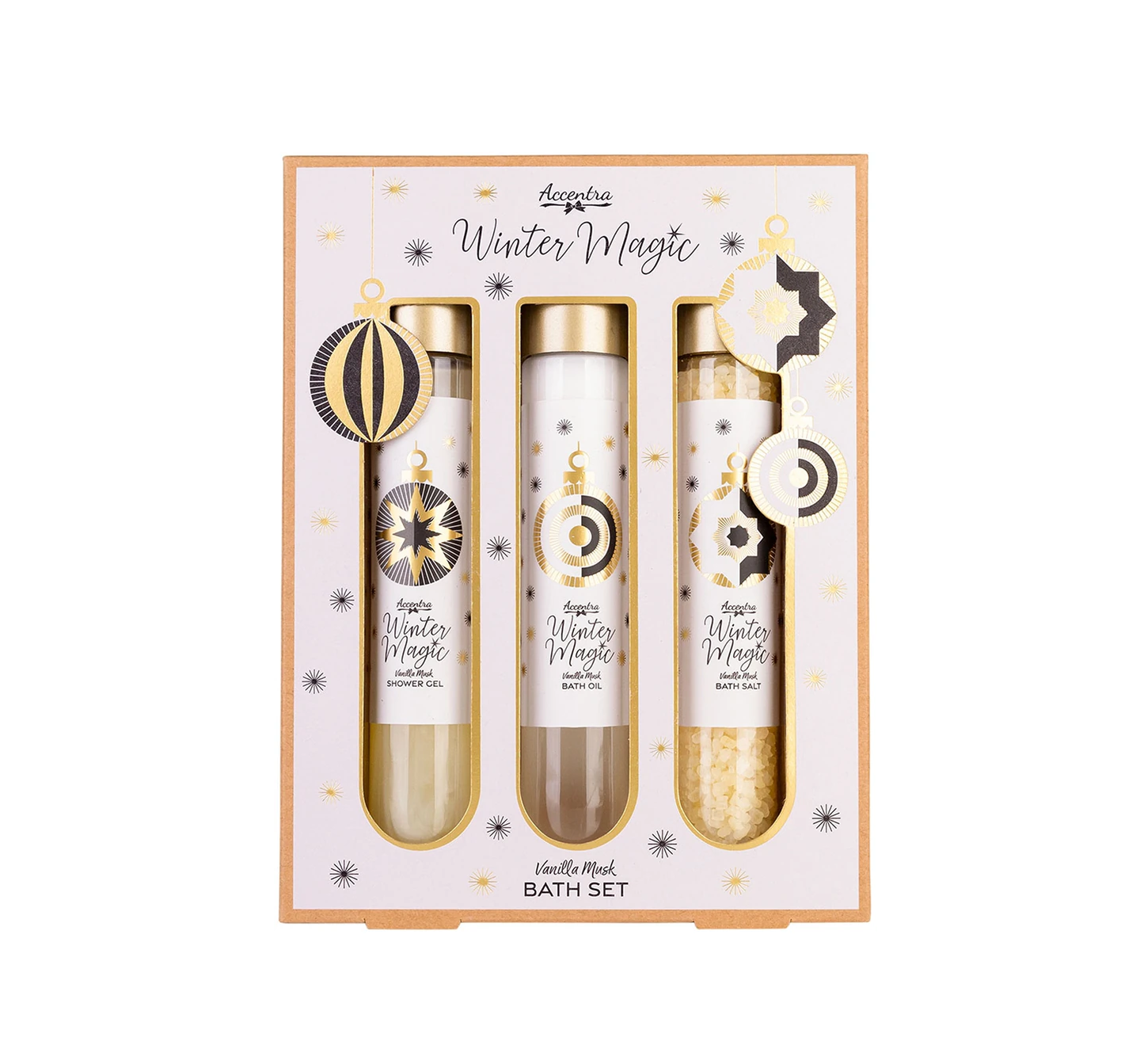 „Accentra“ Winter Magic dovanų rinkinys vonios ritualams