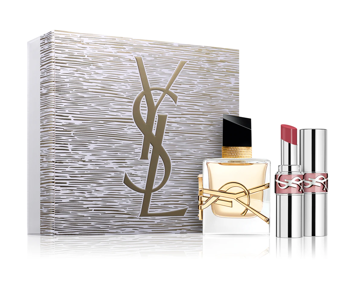 Yves Saint Laurent „Libre“ Dovanų Rinkinys Moterims (EDP 30 ml) + Loveshine Lūpų Dažai
