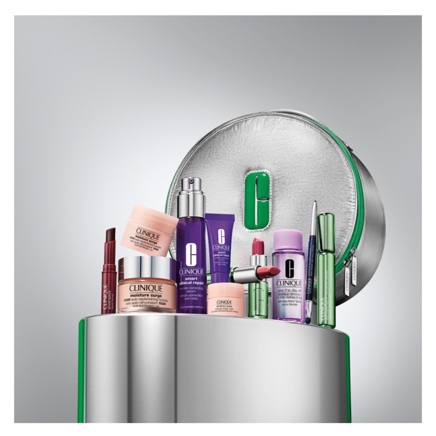 Clinique Holiday Greatest – pühadekosmeetikakomplekt kinkekarbiga