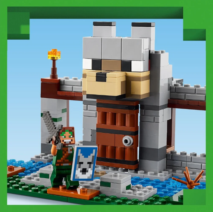 21261 LEGO Minecraft Vilkų tvirtovė
