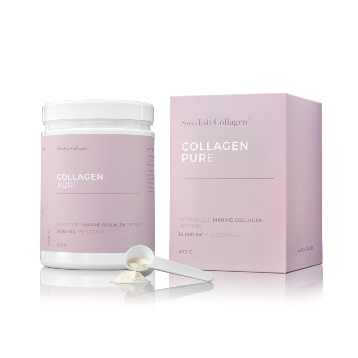 Swedish collagen 10,000mg geriamas kolagenas “Pure” 300g.