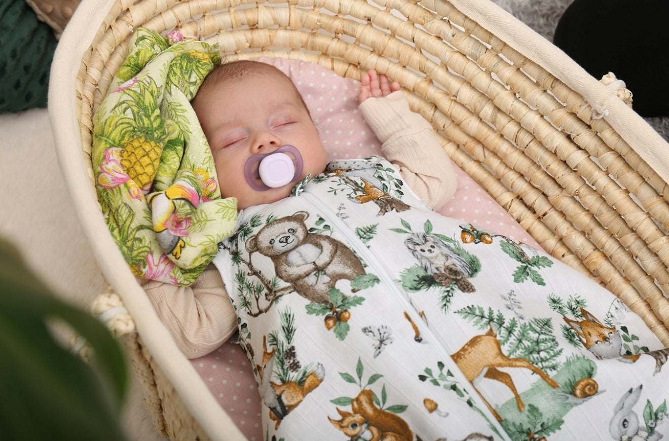 Babymam Baby Muslini magamiskott (100% puuvill, 0,5 TOG)