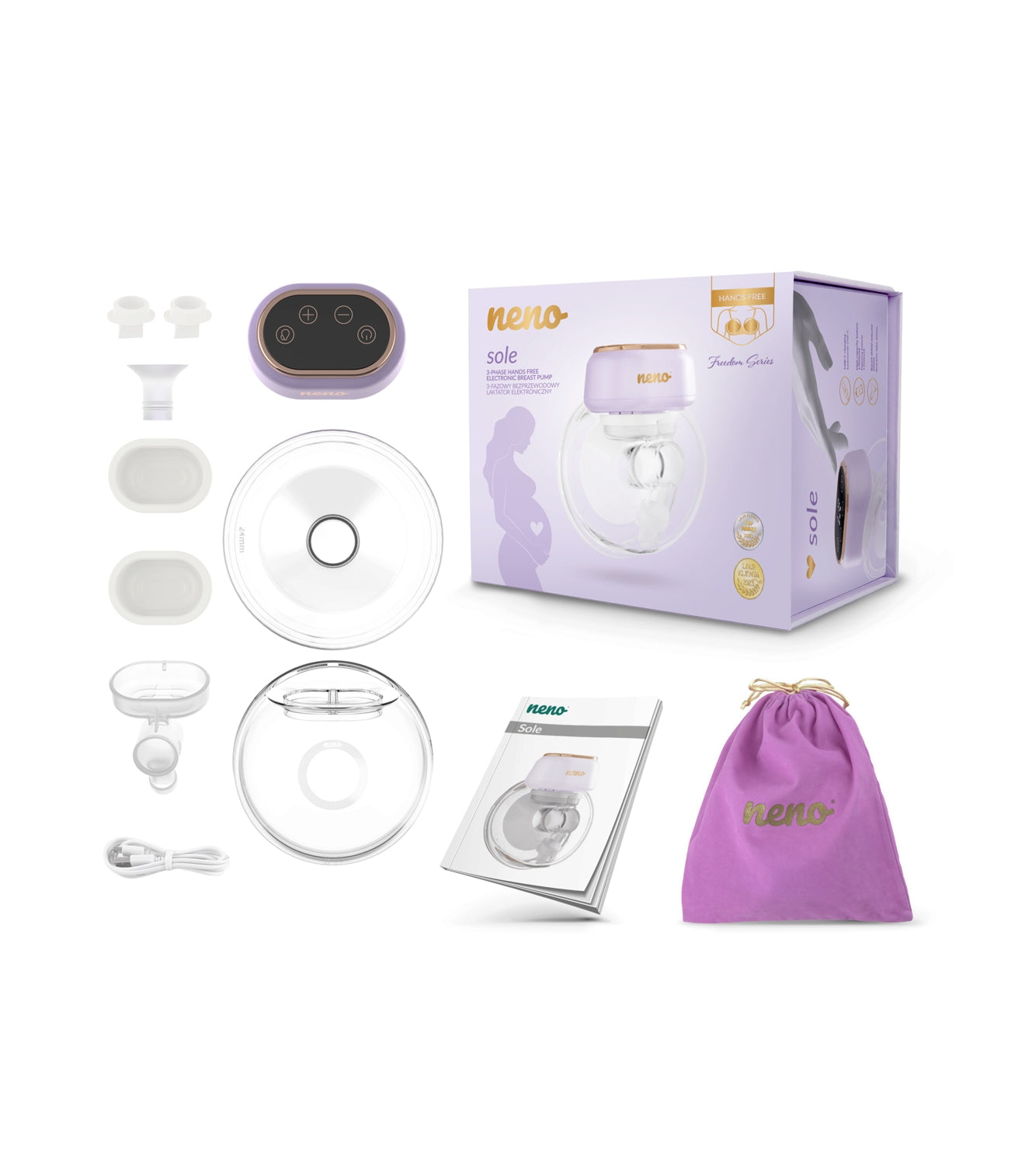 NENO SOLE belaidis elektroninis pientraukis