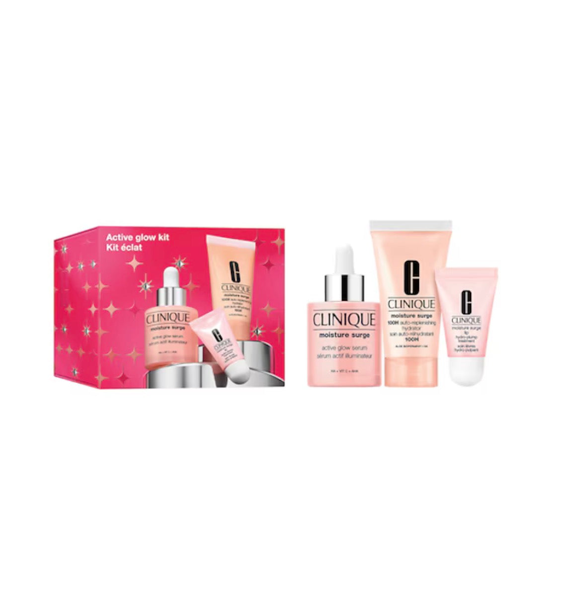 CLINIQUE Active Glow Kit näohoolduskomplekt