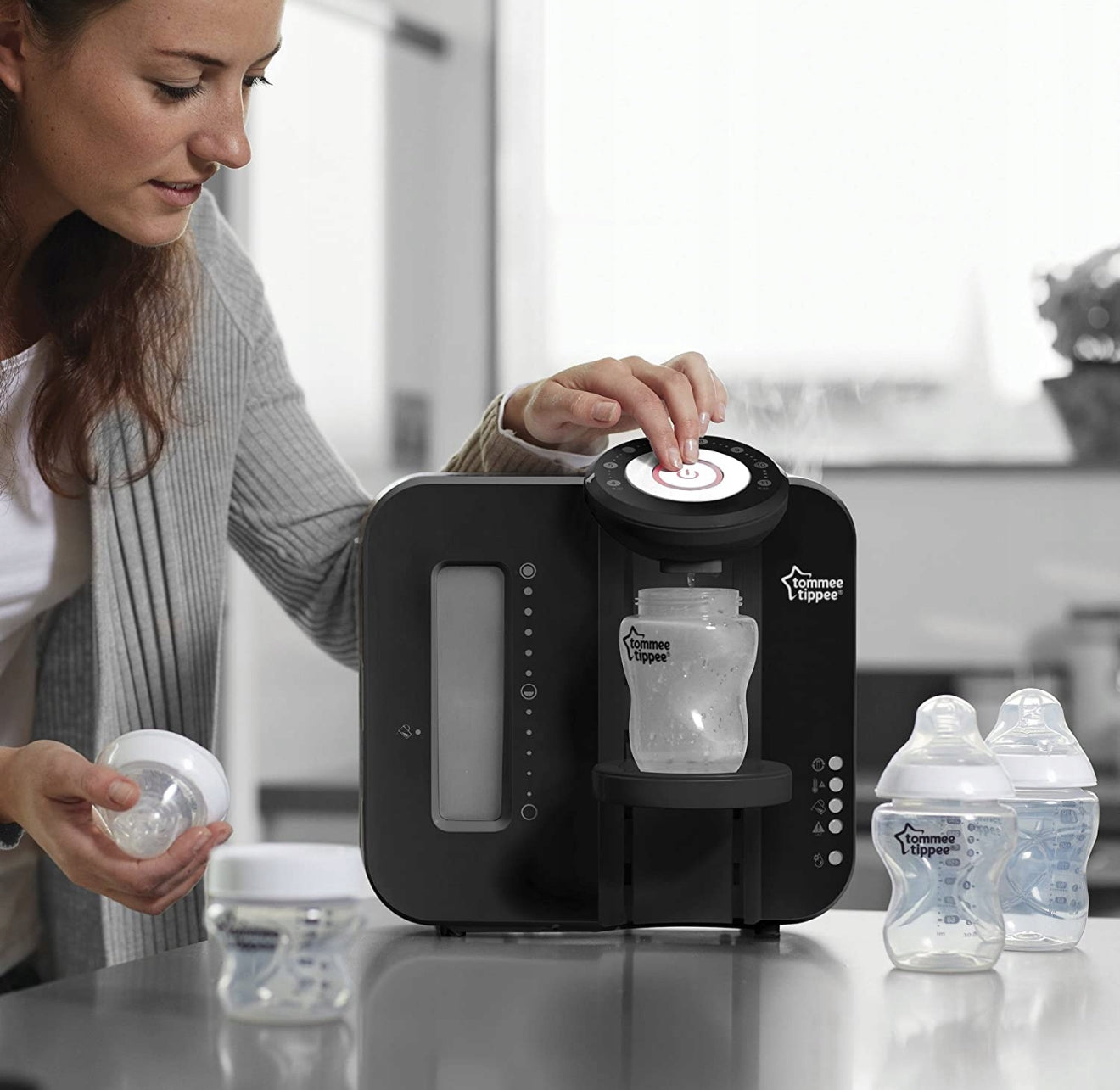 TOMMEE TIPPEE PERFECT PREP PIENO MIŠINUKŲ PARUOŠIMO APARATAS, BLACK