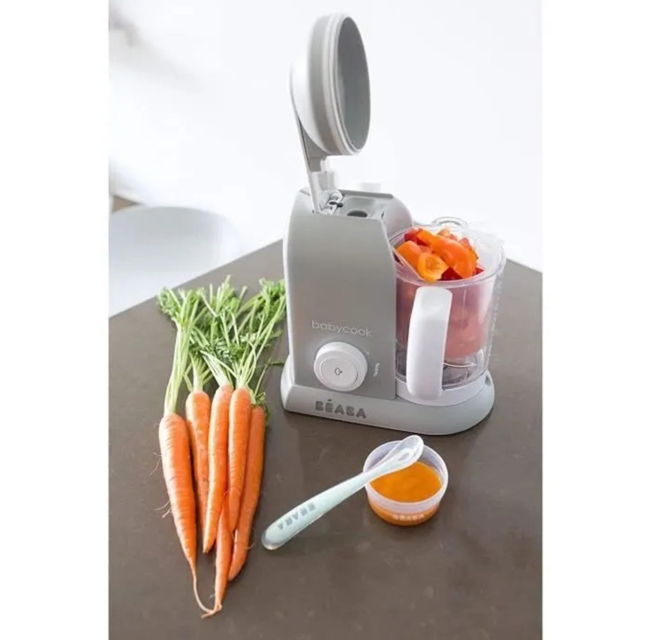 BEABA BABYCOOK SOLO TRINTUVAS-GARINTUVAS 4IN1, GREY