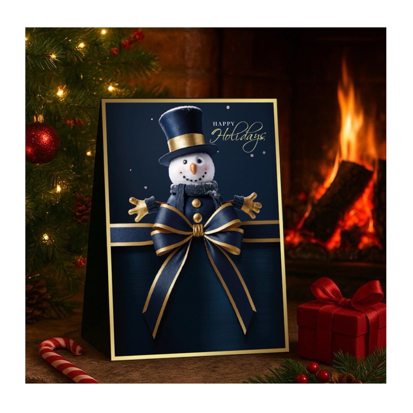 Jõulune aroomiteraapia komplekt lõhnapõleti, viiruki ja kinkekarbiga