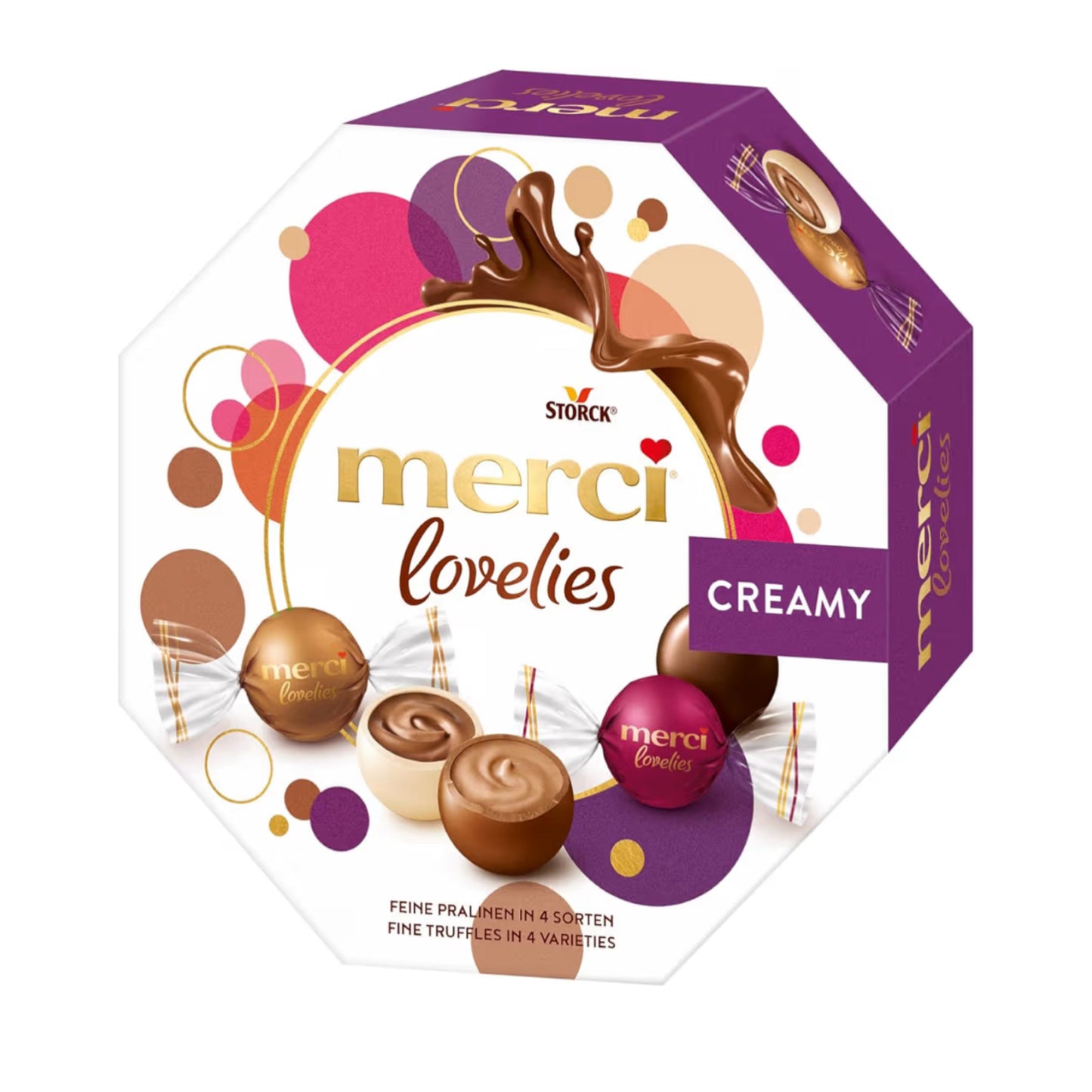 Merci „Lovelies Creamy“ Šokoladinių Rutuliukų Rinkinys