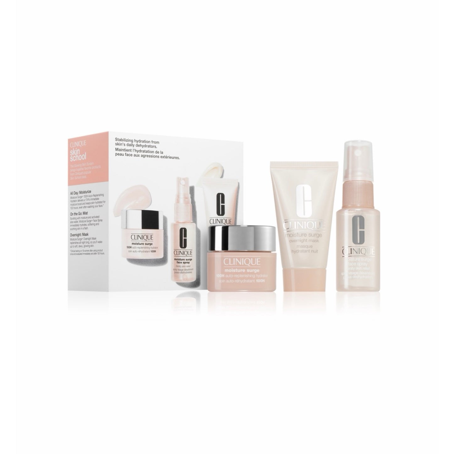 Clinique Moisture Surge Mini Kit – 3-osaline niisutav rituaal