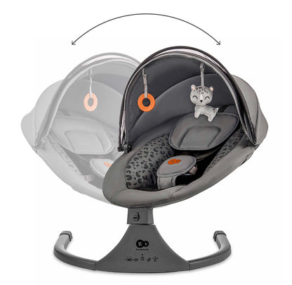 Kinderkraft LUMI 2 - Elektrinis supamas gultukas su Bluetooth