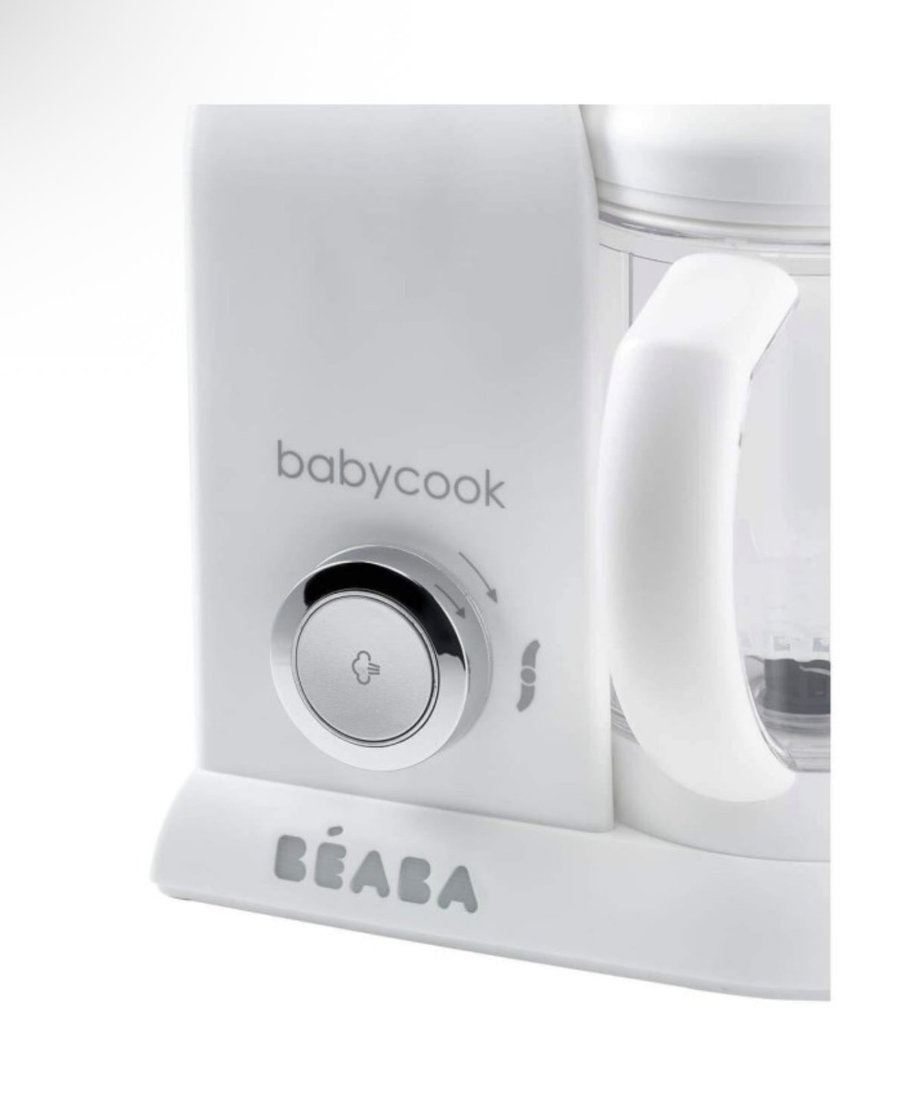 BEABA BABYCOOK SOLO trintuvas-garintuvas 4in1, WHITE/SILVER