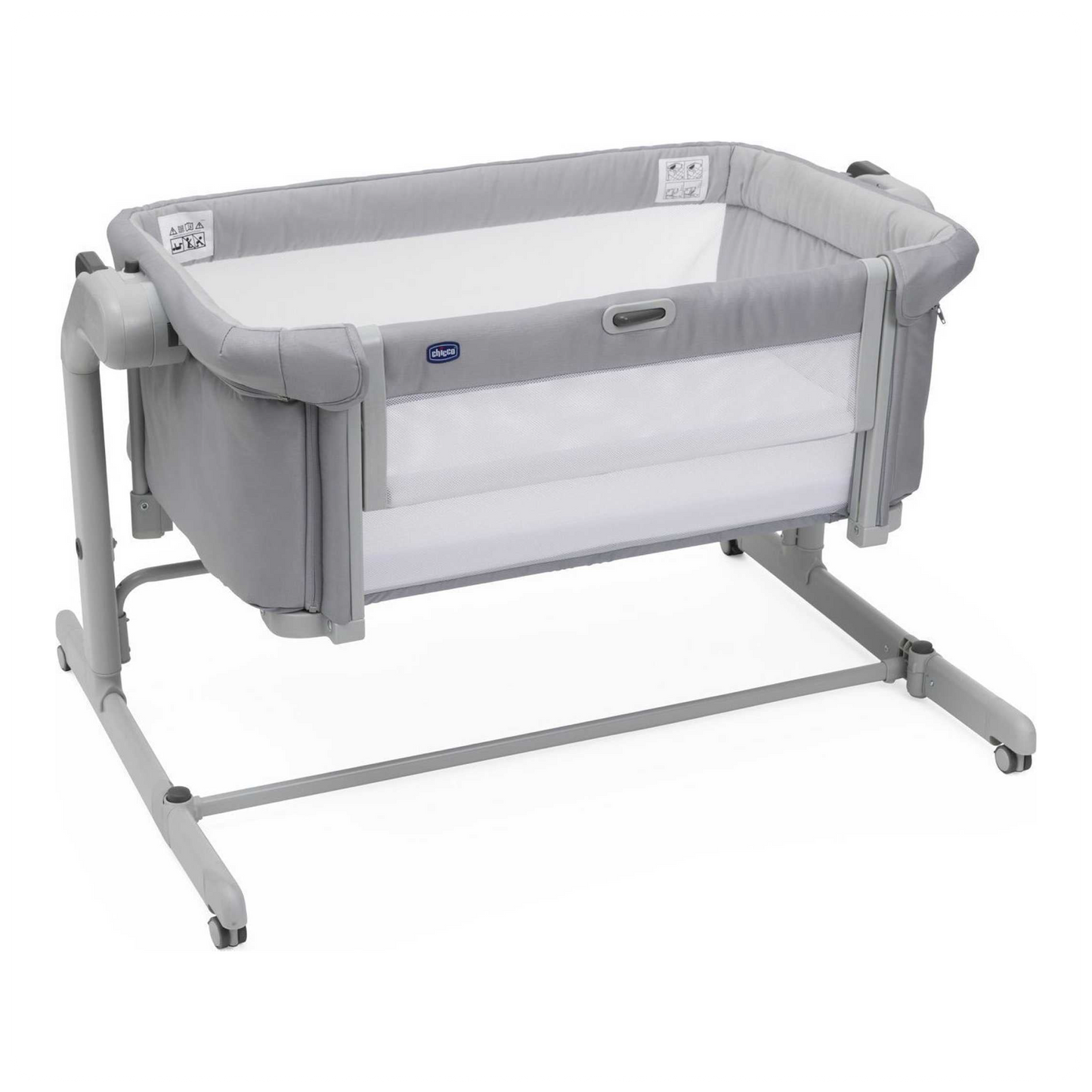 CHICCO lopšiukas NEXT2ME MAGIC EVO GREY M