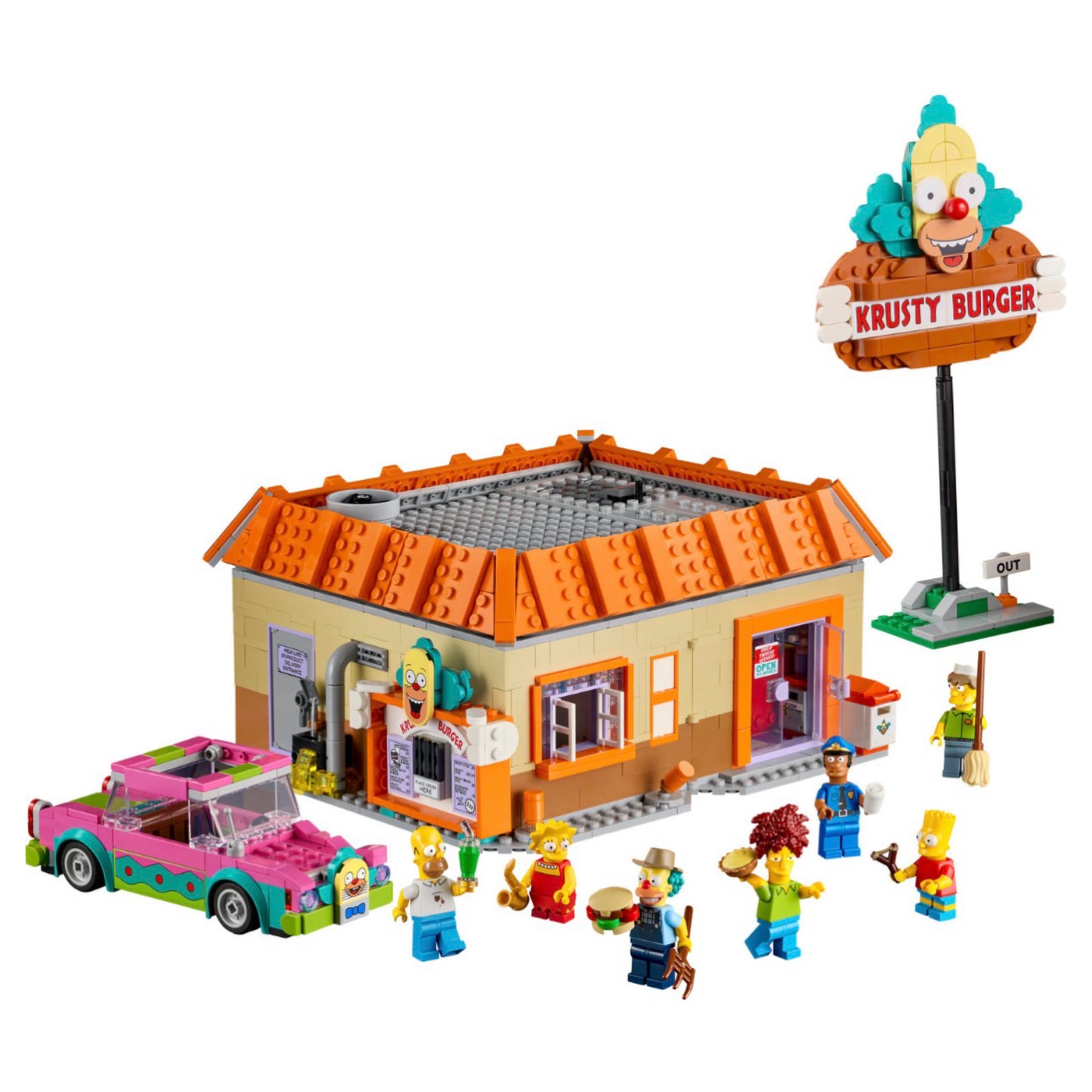 LEGO® 10352 Icons The Simpsons™: Krusty mėsainis