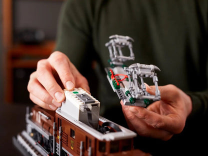 LEGO® 10277  Icons Krokodilų lokomotyvas, 1271 vnt.