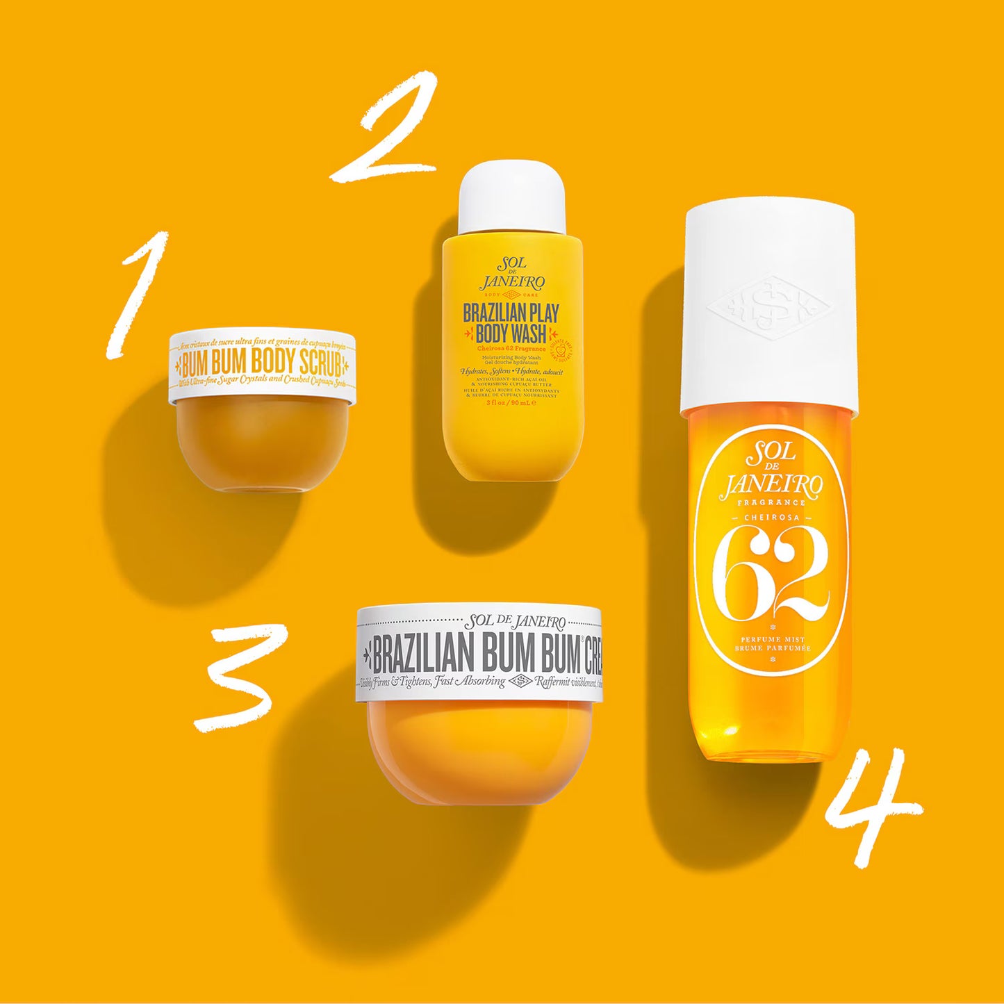 Sol de Janeiro Glow Ready With Me – kūno priežiūros rinkinys Brazilian Bum Bum