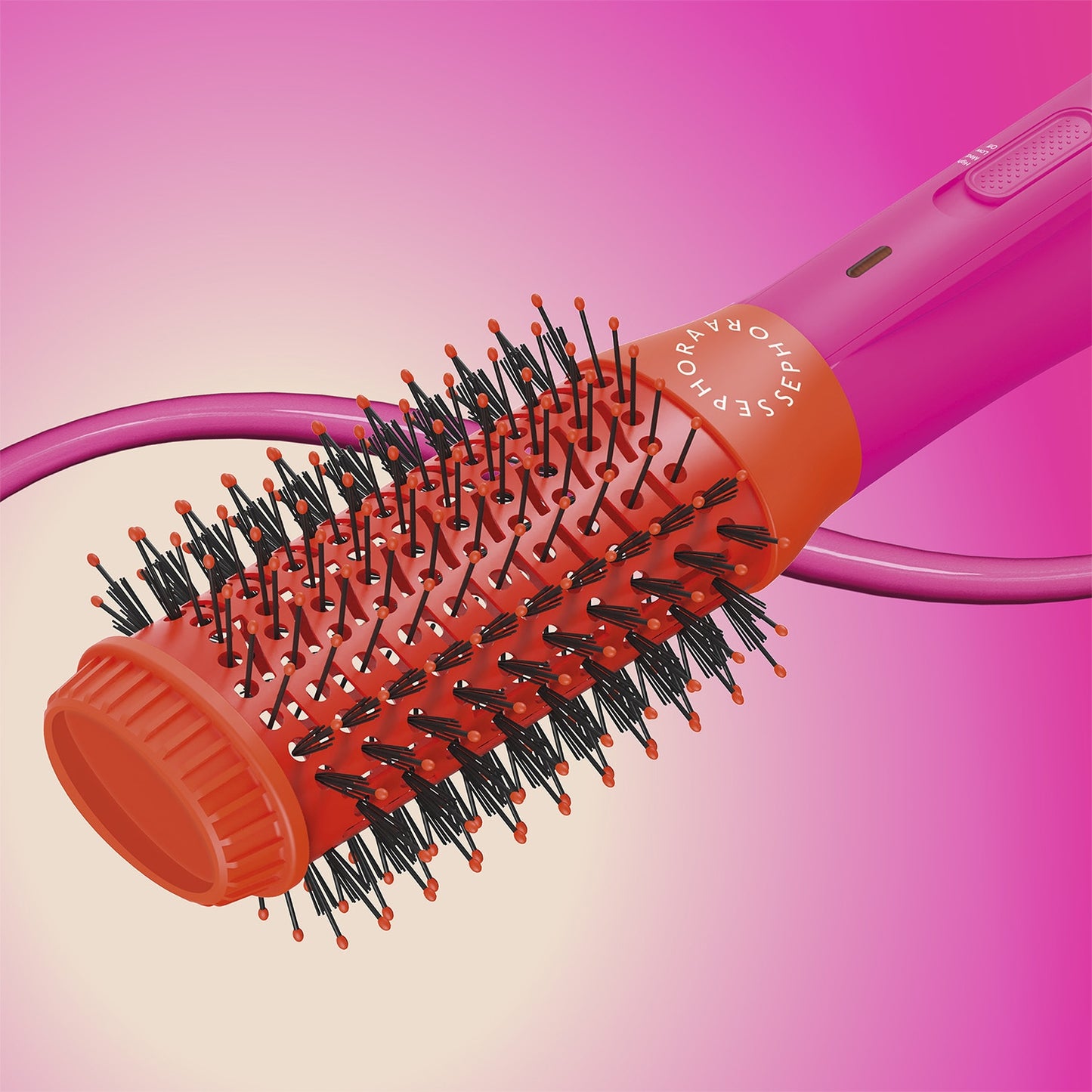 SEPHORA COLLECTION Blow-Dry Brush – plaukų džiovinimo ir formavimo šepetys su oro pūtimo funkcija (2-in-1)