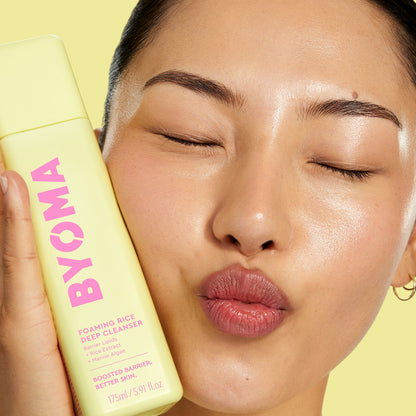 BYOMA Foaming Rice Deep Cleanser – Putojančios ryžių giluminio valymo putos