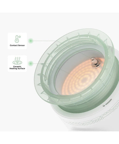 MOMCOZY Įkraunamas kelioninis buteliukų šildytuvas