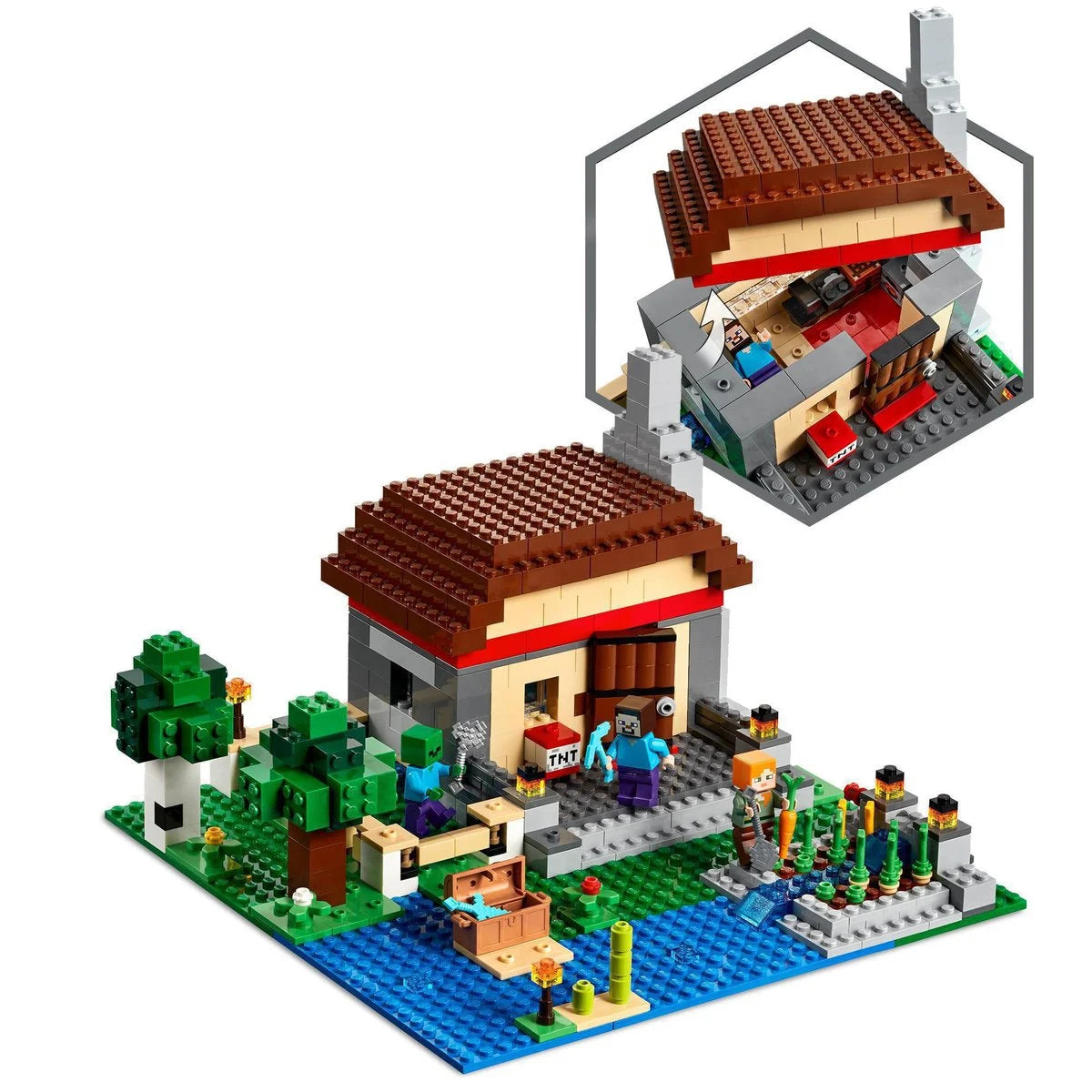 21161 LEGO® Minecraft™ Meistravimo dėžė 3.0