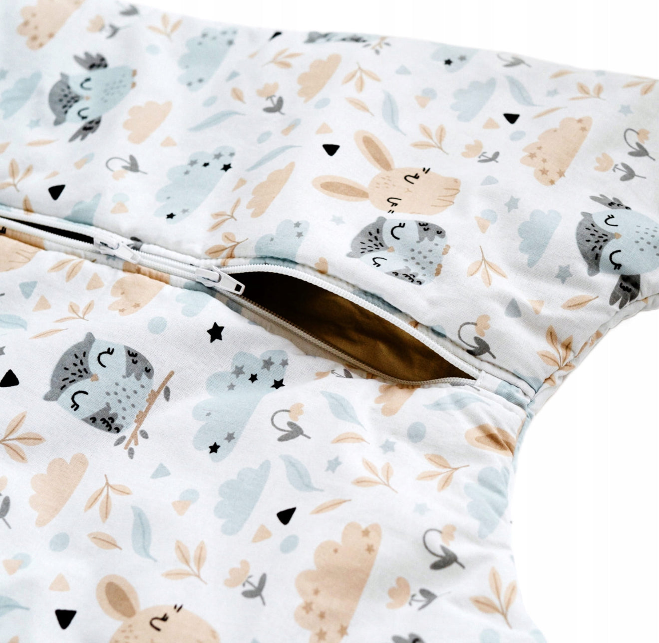 Soe kahepoolne magamiskott sokkidega „BabyU“, 1.5 TOG