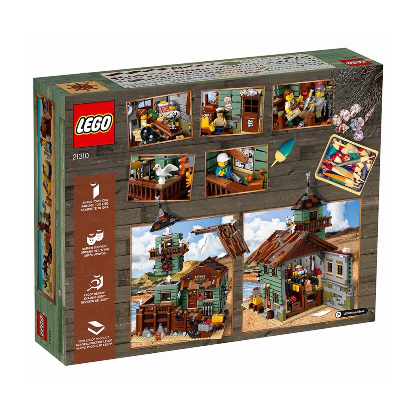 LEGO® Ideede Sajandi kalapüügipood 21310