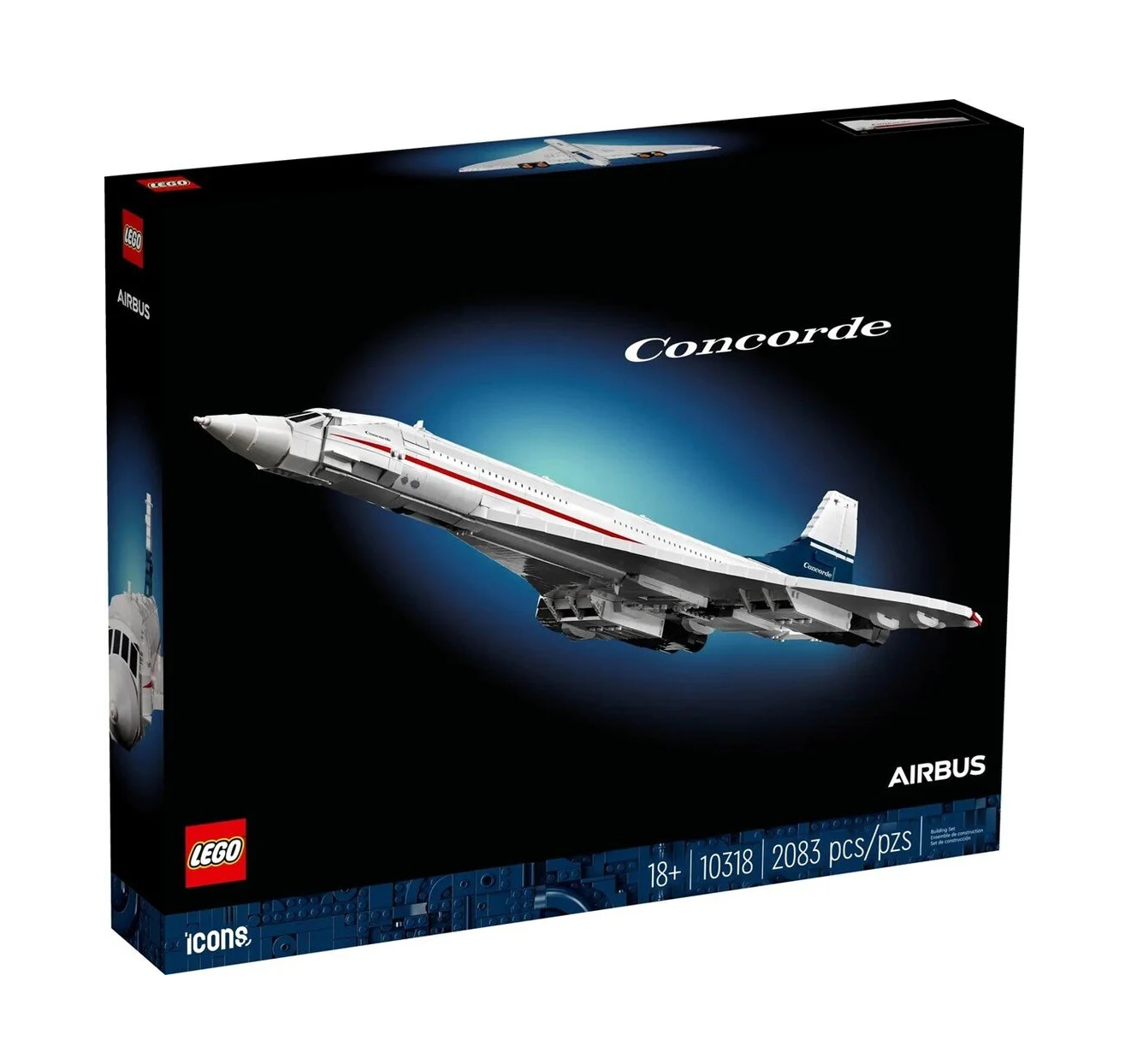 LEGO® 10318 Icons Concorde, 2083 vnt.