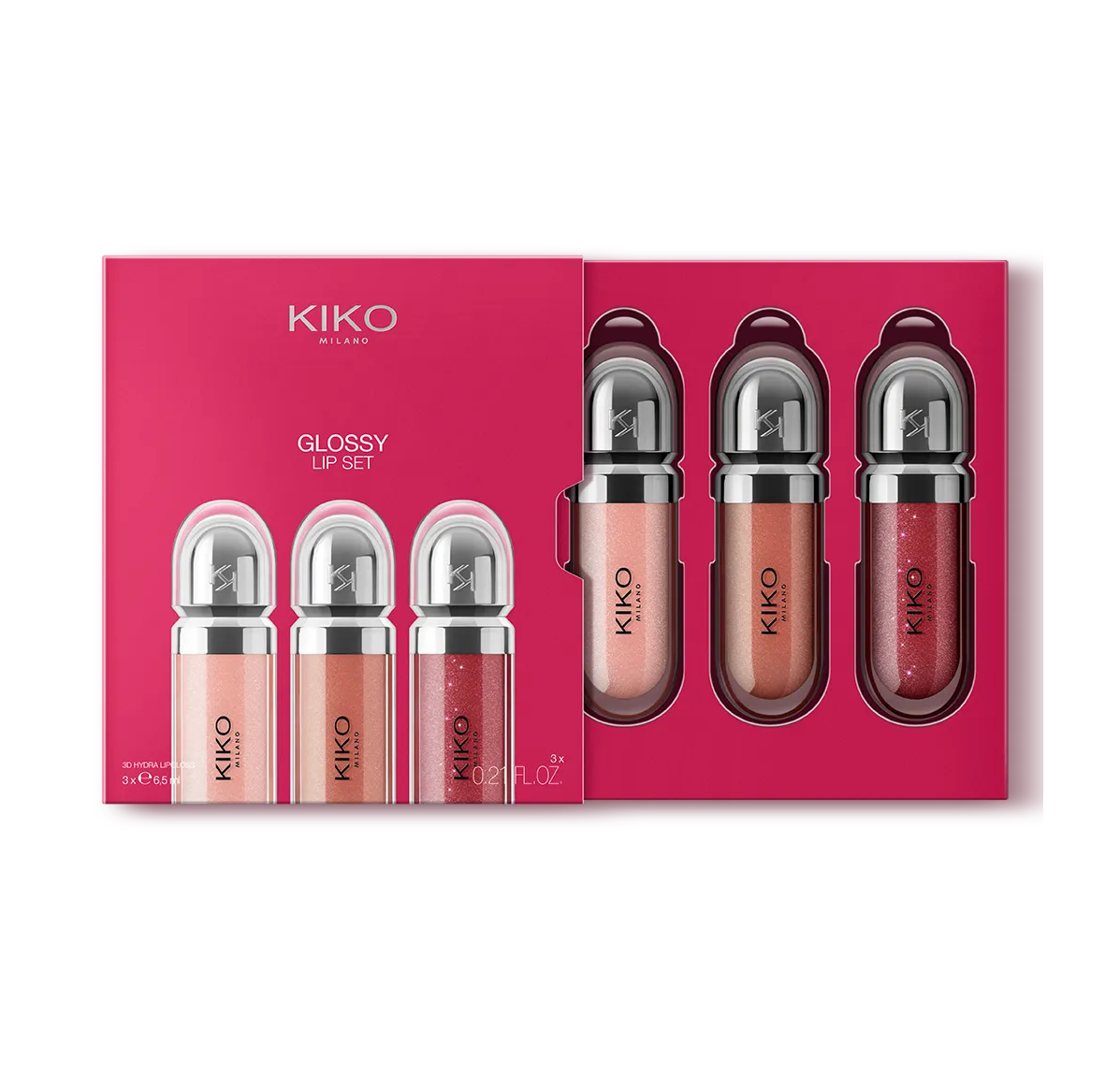 KIKO MILANO blizgių lūpų rinkinys 03