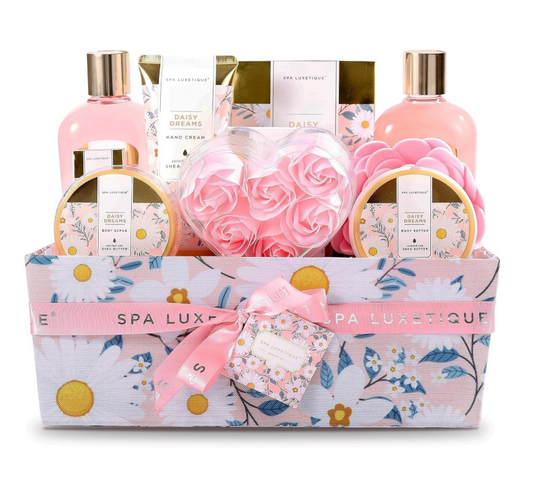 SPA LUXETIQUE moterų vonios dovanų rinkinys – 12 dalių grožio ir SPA rinkinys jai