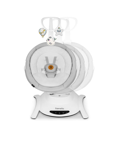 LIONELO sūpynės-gultukas LO-BELLA, Grey Concrete