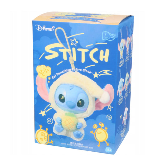 LABUBU Disney Stitch pliušinis raktų pakabukas (16 cm) – atsitiktinis modelis