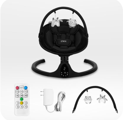 MoMi KENANI SAND elektrinis gultukas-supynė su Bluetooth