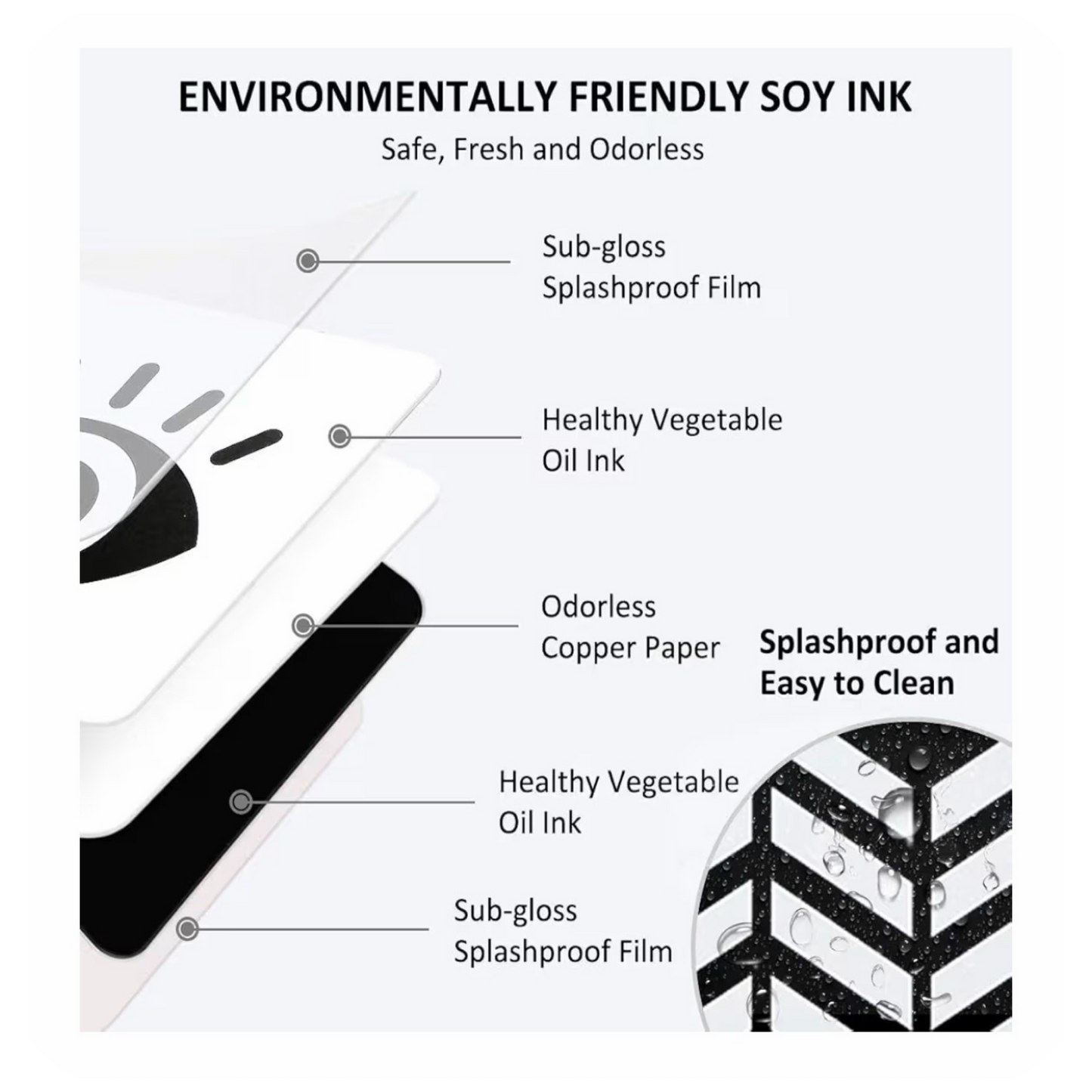 Juodai baltos sensorinės kortelės kūdikiams (0–12 mėn.)