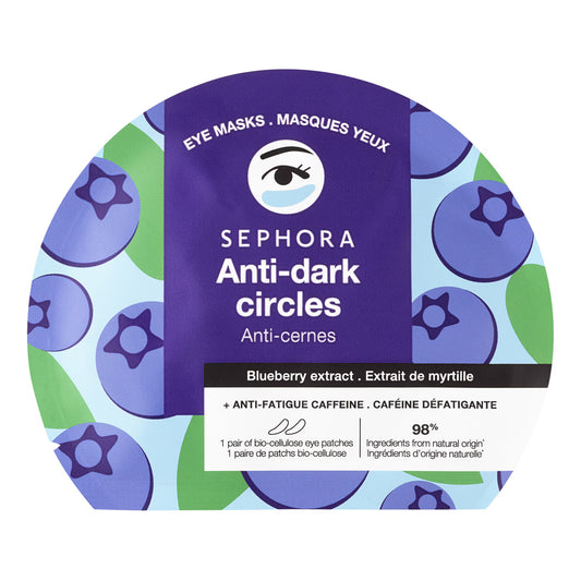 SEPHORA COLLECTION Anti-Fatigue – Bioceliuliozinės paakių kaukės su kofeinu