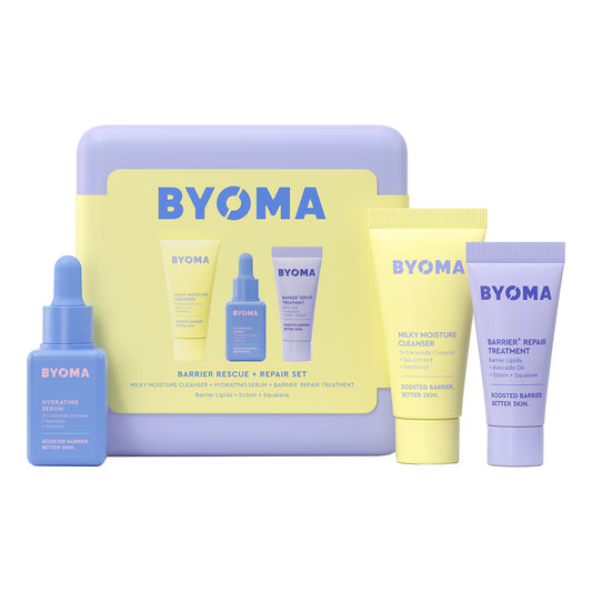 BYOMA Barrier Rescue + Repair Set – drėkinantis odos priežiūros rinkinys