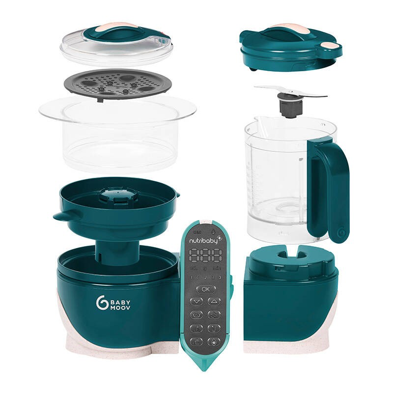 BABYMOOV Nutribaby+ multifunktsionaalne köögikombain roheline