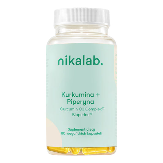 NIKALAB – Kurkuminas + piperinas