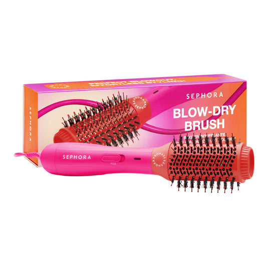 SEPHORA COLLECTION Blow-Dry Brush – plaukų džiovinimo ir formavimo šepetys su oro pūtimo funkcija (2-in-1)