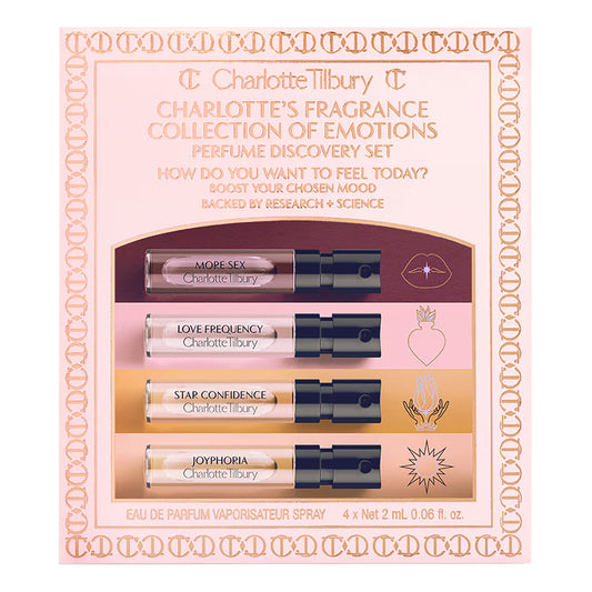 CHARLOTTE TILBURY Fragrance Collection Of Emotions – mini kvapų rinkinys