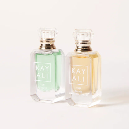 **KAYALI Yum Mini Duo – gurmaniškas duetas (Pistachio Gelato | 33 & Boujee Marshmallow | 81)